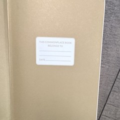 Union Square & Co. The Commonplace Book Illustrated Hardcover Knowledge Journal