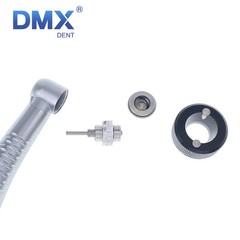 OLED+ 5 Light LED E-Generator DENTAL Fiber Optic High Speed Handpiece 2/4Hole Wh