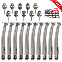 SANDENT NSK PANA MAX Style Dental High Speed Handpiece Push 2/4 Hole Turbine