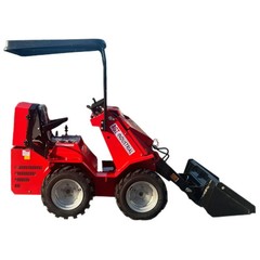 AGT SDA-140W Mini Skid Steer 0.8Ton Compact Wheel Loader Ride-on RATO Engine EPA