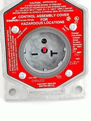 BOX OF 2 CROUSE-HINDS ENR6202 Delayed Action Circuit Breaking Receptacle NEW