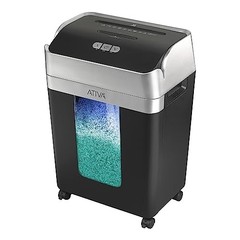 ATIVA 14-SHEET SUPER MICRO-CUT SHREDDER A14MC19 – BLACK