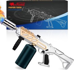 Powerful Flame Thrower Torch Burner for Cooking, Welding and Charcoal Lighting