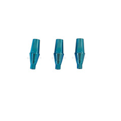 5pcs Megagen compatible Blue Diamond Straight Abutment for Dental