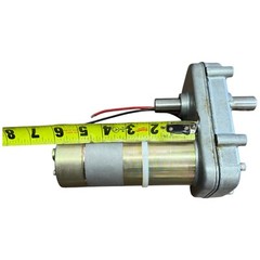 High Torque 12V DC Motor Low Speed 11RPM Gear Dual Output Shaft 1-025-050