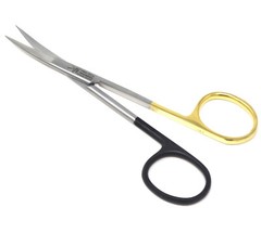 TC Iris Scissors Curved Super Cut Sharp Scissors Dental Surgery Bandage Shears