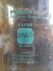 Corning PYREX PLUS Plastic Coated 9.5L 2.5 Gallon Solution Bottle Carboy 61596 B