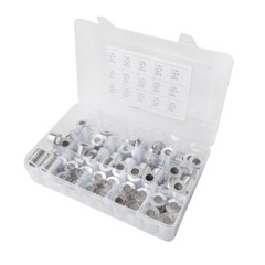 Aluminum Spacer Standoff Bushing Assortment Kit 1″ OD x 1/2″ ID (102 pcs)