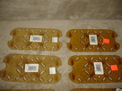 Lot of (14) Vollrath Super Pan 3 False Bottom High Temp Plastic Fits 1/4 Pans