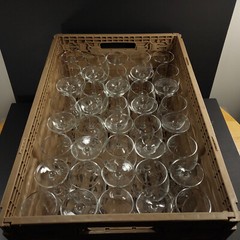Set of 20 Bormioli Rocco New Kalix Wine Glass Tempered Glass Huge Lot