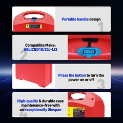 48V 20A Lithium Battery for HELI CBD18J/CBD20J-LI3 Electric Forklift Pallet Jack