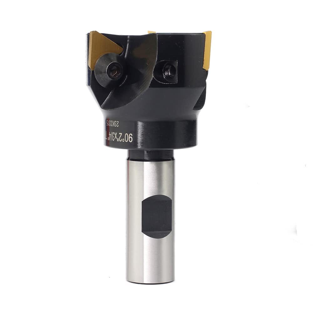 Indexable End Mill 3/4”Shank,2”cutting Diameter,3-3/4″overall Length