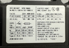 Siemens Sirius 3R 3RT1045-3A..0 Motor Starter Contactor 3RT1045-3AG20