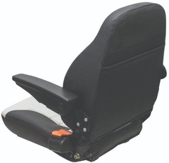 Mower Seat for Hustler Lawn Mowers – See Models Listed – w/ seatbelt and armrest