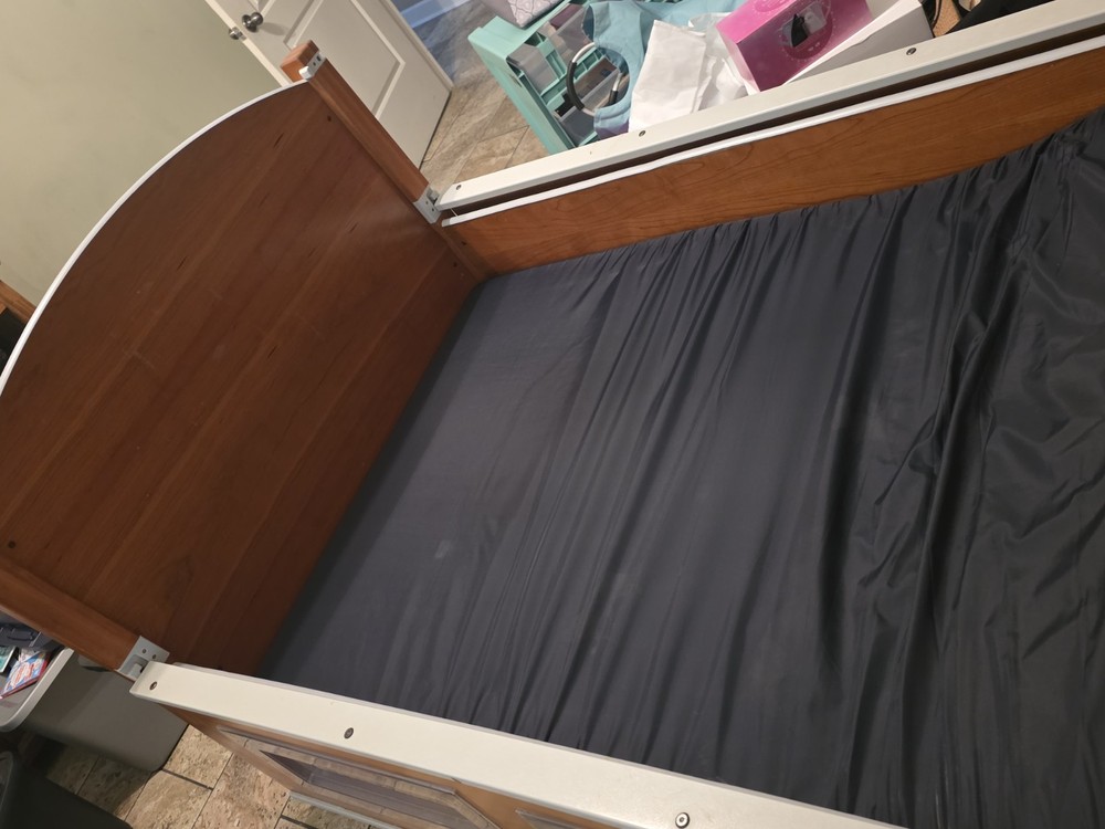 Sleep Safe Wood Homecare Bed with Side Panels Physical Rehabilitation Bed