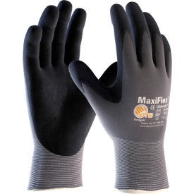 PIP MaxiFlex Ultimate Nitrile Coated Knit Nylon Gloves Large 12 Pairs Pip