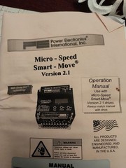Power Electronics MSM4AR Crane Motor Smart Move VFD MADE IN THE USA
