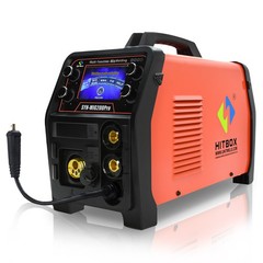 HITBOX 5In1 Gas/Gasless SYN MIG Welder Stick Lift TIG Welder Spool Gun 110V/220V