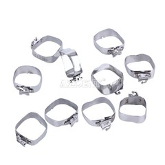 80Pc/Box AZDENT Dental Ortho M series Bands Buccal Tube 1st Molar Roth.022 Conv