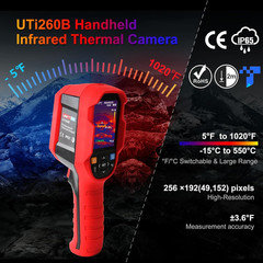 Uti260B Thermal Camera Imager 49152Pixels 256X192 IR Resolution Handheld Infrare