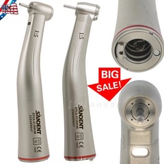 NSK Style LED Dental Electric Handpiece 1:5 Contra Angle Fiber Optic High Speed