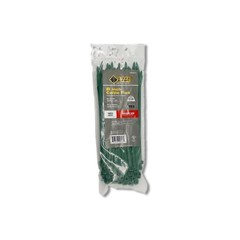 Steel Grip 8 in L Green Cable Tie 100 pk 75S-200-8-GNC