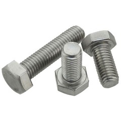 M8 – 1.25 Left Hand Thread Stainless Steel Hex Head Bolts Hex Cap Screws DIN 933