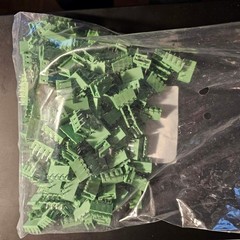 100 pairs 3.81mm 5.08mm EDG copper pins terminal block connector 300v rating