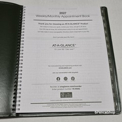 AT-A-GLANCE Recycled Weekly Monthly Appointment Books, 70950G6027 11 in. X 8-1/4