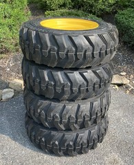 4-10-16.5 Forerunner Skid Steer Tires & Rims for New Holland LX565,LX665-10X16.5
