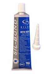 Silicone RTV 4500 Food Contact Safe High Strength Silicone Sealant, Clear (2.8 F
