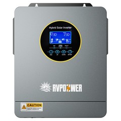 3KW Solar Hybrid Inverter 24V-120V MPPT Controller Charger Pure Sine Split Phase