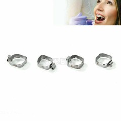 AZDENT Dental Orthodontic Bands with Buccal Tube MBT 022″ 16#-35# for 1st Molar