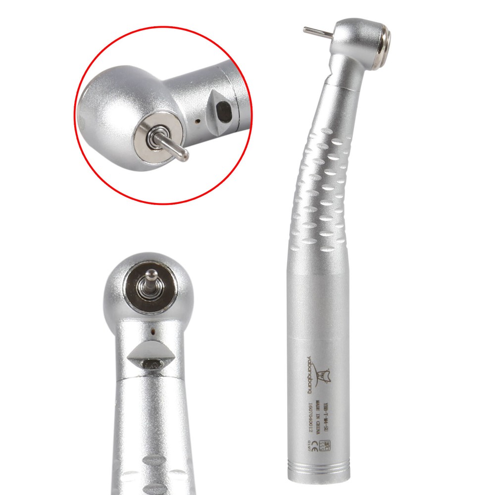 Yabangbang Big torque Dental Fiber Optic LED Handpiece / 6 Hole quick coupler