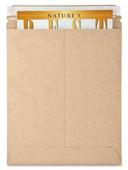 Uline Stay Flat Mailers 100 – 11 x 13.5 Kraft Rigid Photo Mailers S-5466 READ