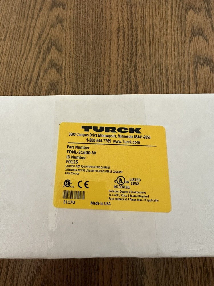 Turck FDNL-S1600-W Digital I/O Module