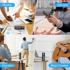 64GB Digital Voice Recorder with Playback,Audio Recording Device for Lectures…