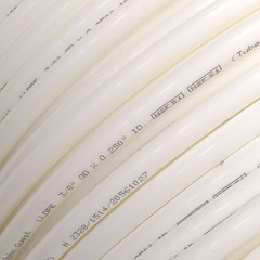 John Guest White LLDPE Tubing, ø3/8in OD x ø0.250in ID, 230psi @ 70°F, 450ft