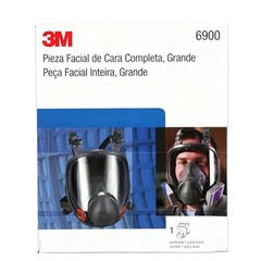NEW 6900 Full Face Mask | Reusable Respirator Protection | Size Large