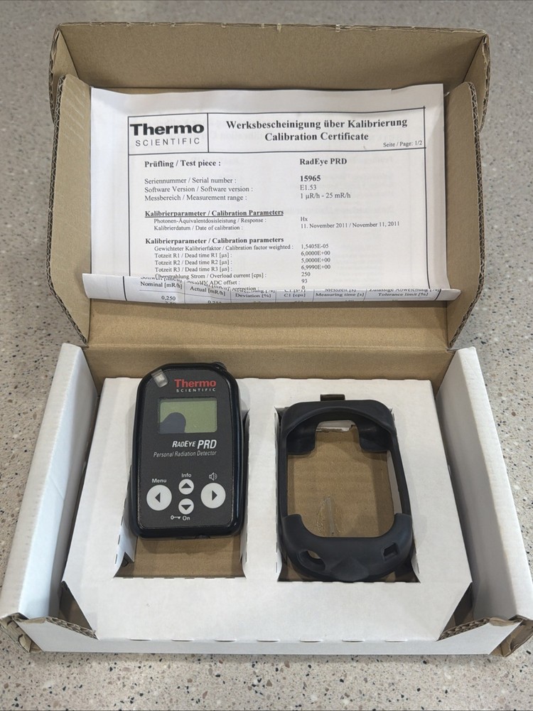 Thermo RadEye PRD 4250671 Gamma Pager Personal Radiation Detector 42506/71