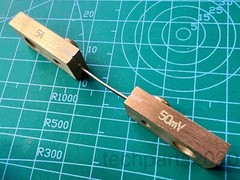 NEW Riedon 0.25% Precision 5A DC Ammeter Current Shunt Resistor, 50mV Output