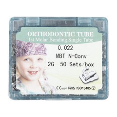 Dental 2G Buccal Single Tube 1st Molar Bondable Non-Convertible MBT. 022 CXJ