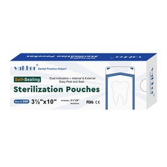 4000pc 3.5″ x 10″ Self Sealing Sterilization Pouches Autoclave Sterilizer Bag