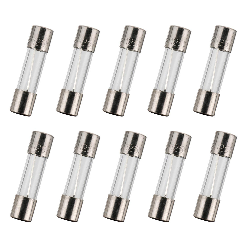 BOJACK 5X20 Mm 8 a 8 Amp 125 V 125 Volt 0.2X0.78 Inch F8AL125V Fast-Blow Glass F