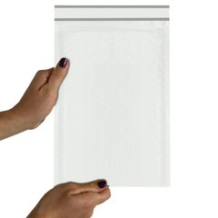 UOFFICE 200 Poly Bubble Mailer Bags 7.25×12″ #1 Pouches Envelopes White