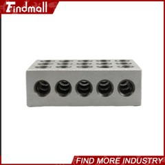 5 MATCHED PAIRS ULTRA PRECISION 1-2-3 BLOCKS 23 HOLES .0001″ MACHINIST 123