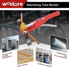 Heavy-Duty Tubing Bender Kit with Colorful Aluminum Heads – Precision & Ease