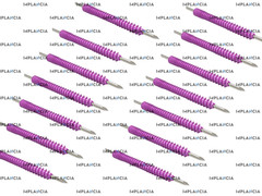 3.0mm Titanium Headless Threaded Fastener Precision Alloy Multiple Length 50 pcs