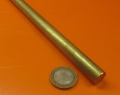 385 Brass Rod 1/2″ (.500″) Diameter x 4 Foot Length