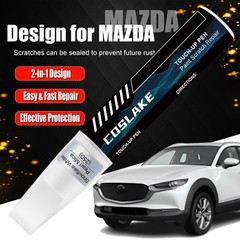 COSLAKE Car Touch Up Paint(Soul Red Crystal Metallic(46V)) for Mazda, Car Pai…